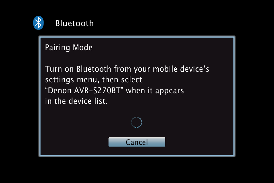 GUI Bluetooth S270